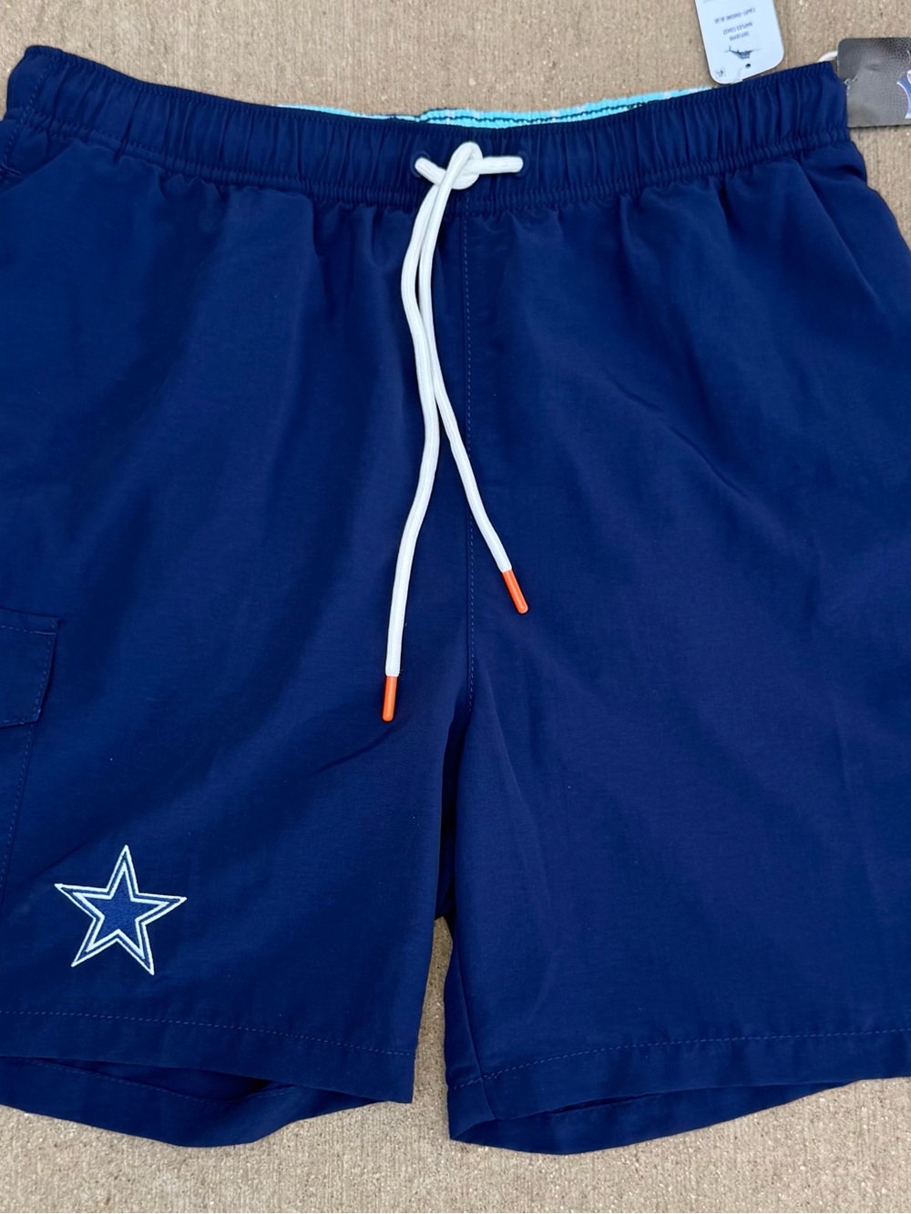 NWT Tommy Bahama Dallas Cowboys Naples Coast  Men’s Swim Trunks w/$84.50 Tags